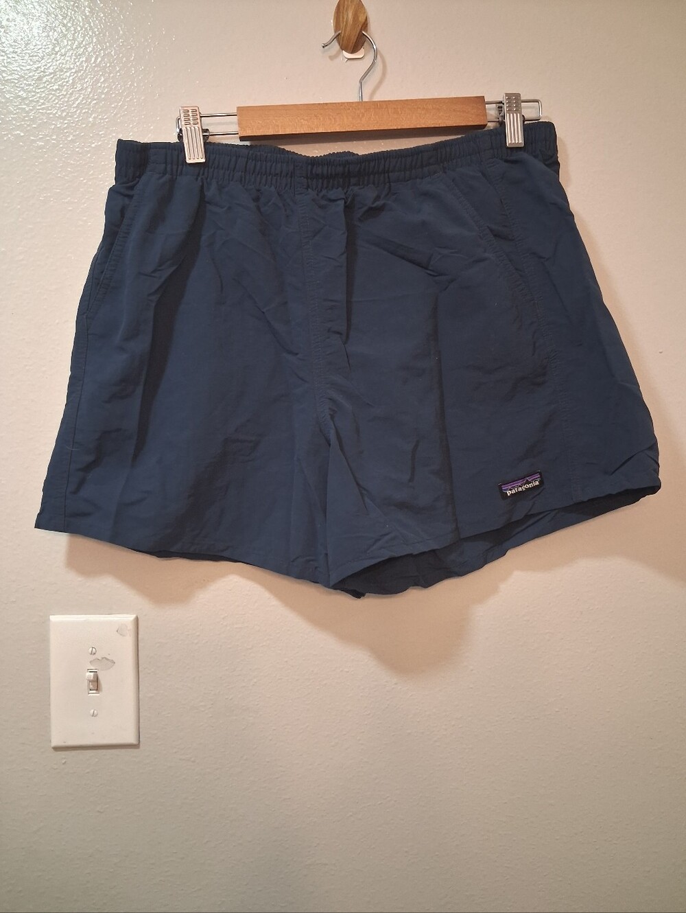 Patagonia Women's Blue Lightweight Trail Shorts
